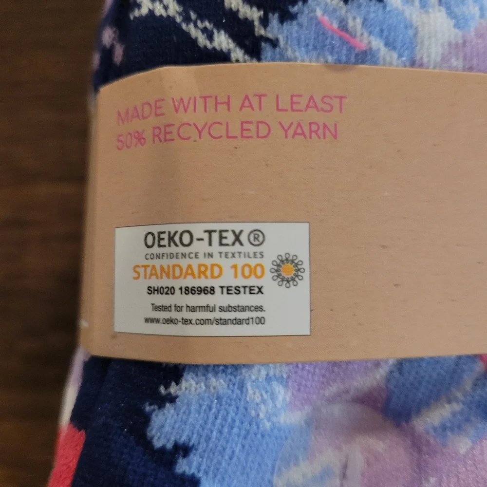 CAPELLI 20 Pair Multicolor/Print No Show Socks Size S/M
